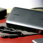 Ugreen Powerbank 25000mAh PB205, USB + 2x USB-C, 145W PD (gri)