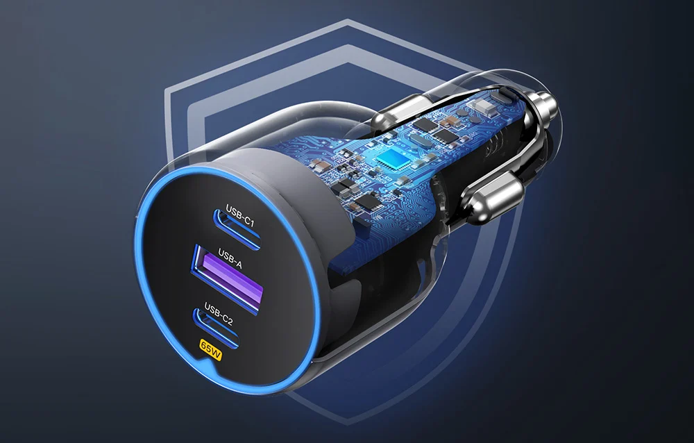 Încărcător Auto UGREEN 75W