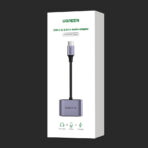 Adaptor 2-în-1 UGREEN USB-C la 3.5mm CM231 - imagine 5