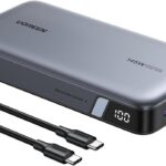 Baterie externa Ugreen 25.000 mAh, 145W, USB-C USB-A, Gri