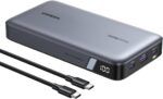 Baterie externa Ugreen 25.000 mAh, 145W, USB-C USB-A, Gri